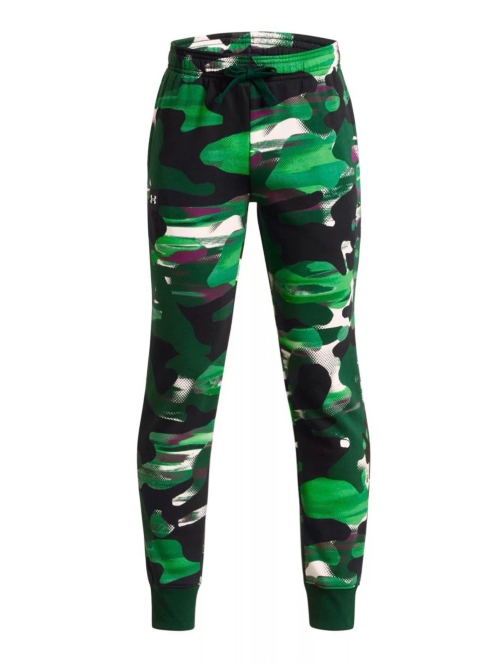 Under Armour Green & Black Camo Youth XS Joggers